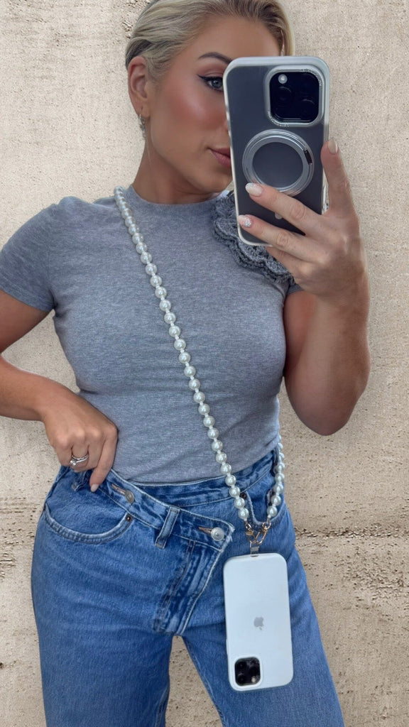 THE IVORY PEARL PHONE CHAIN Jewellery & Accessories LALISTA 