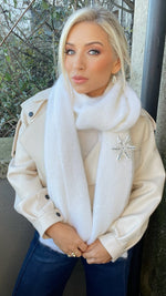 LULU LUXE SCARVES Knitwear Coco Boutique Ivory 