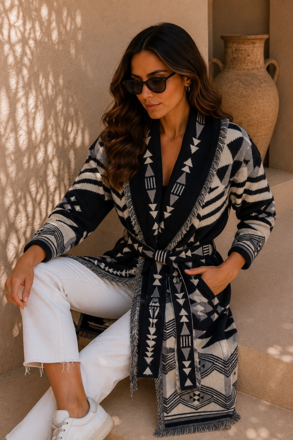 THE MONTCLAIR CARDIGAN Knitwear Avril Vin 