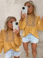 SOL EMBROIDERED BLOUSE Tops & Jumpers LUMIN 