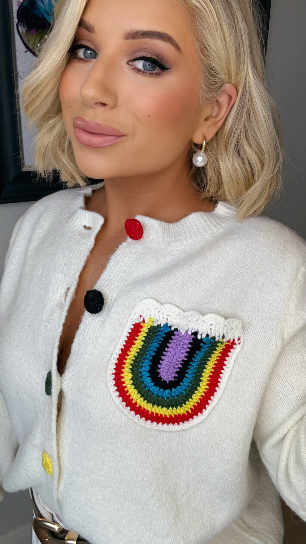 THE RAINBOW JOY CARDIGAN 🌈 Knitwear Coco Boutique 