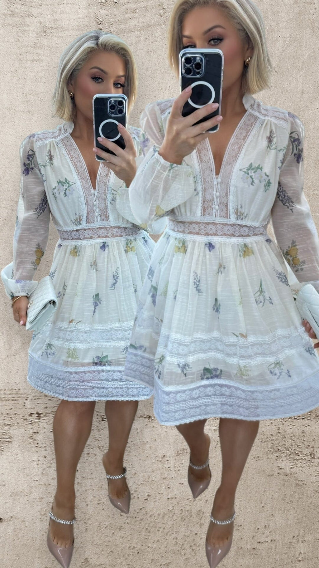 EMILA DRESS - IVORY Dresses Noeline 
