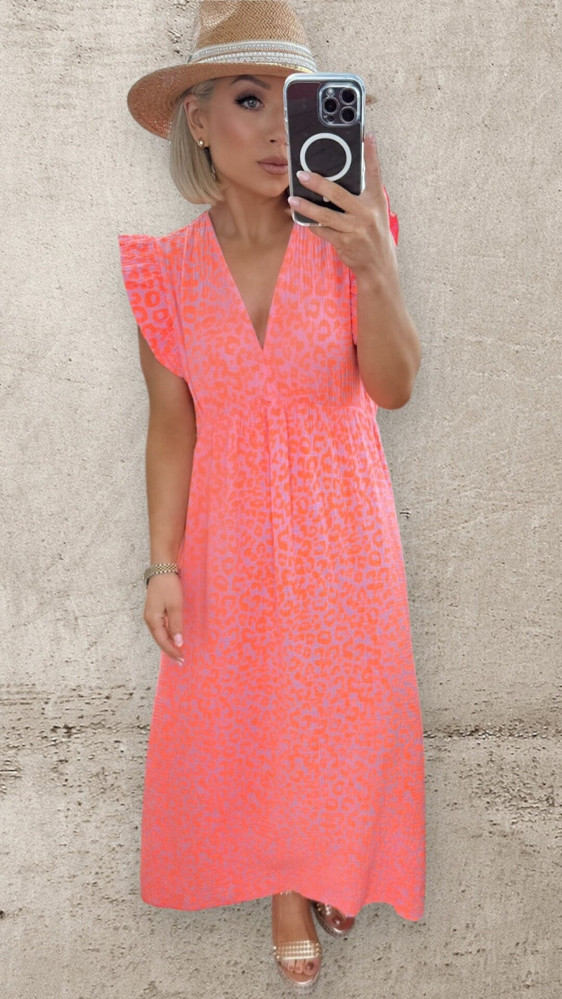 LILA DRESS IN TUTTI FRUTTI Dresses Noeline 