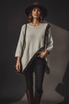 THE LUCIA LACE DRAPE KNIT - TAUPE Knitwear Avril Vin 