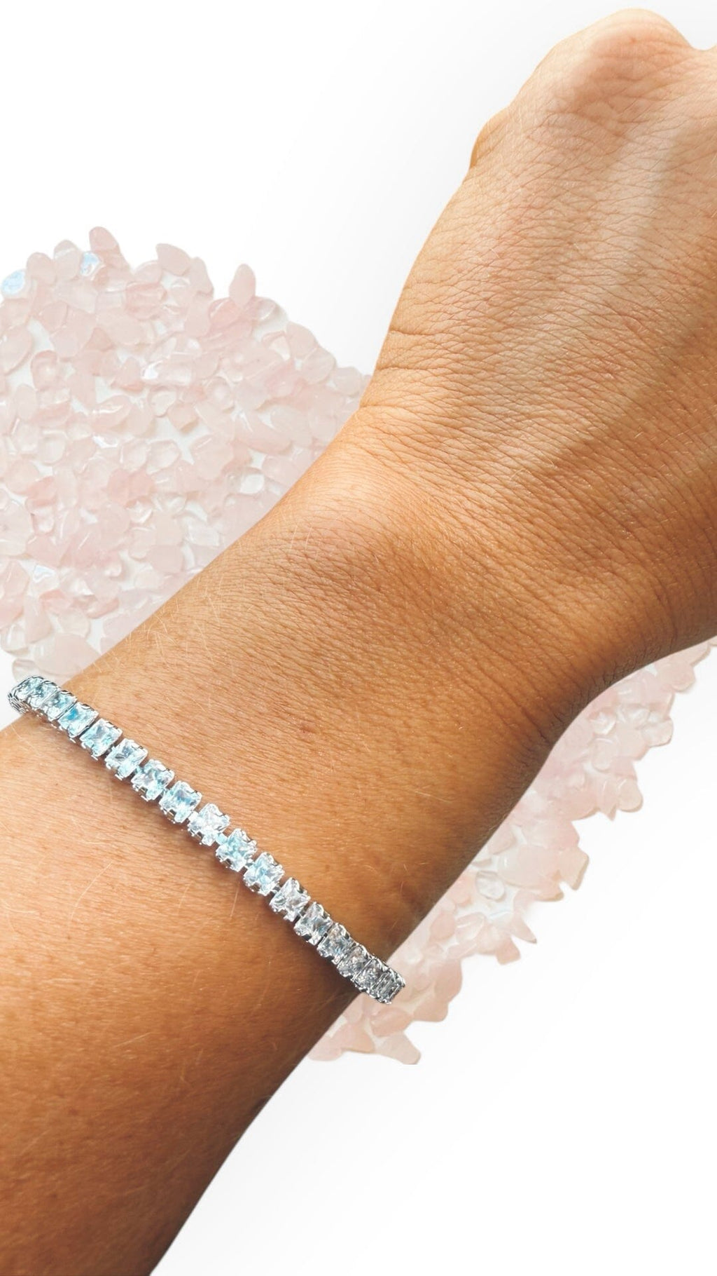 THE LUMIÉRE TENNIS BRACELET - SILVER Jewellery & Accessories Coco Jewellery 