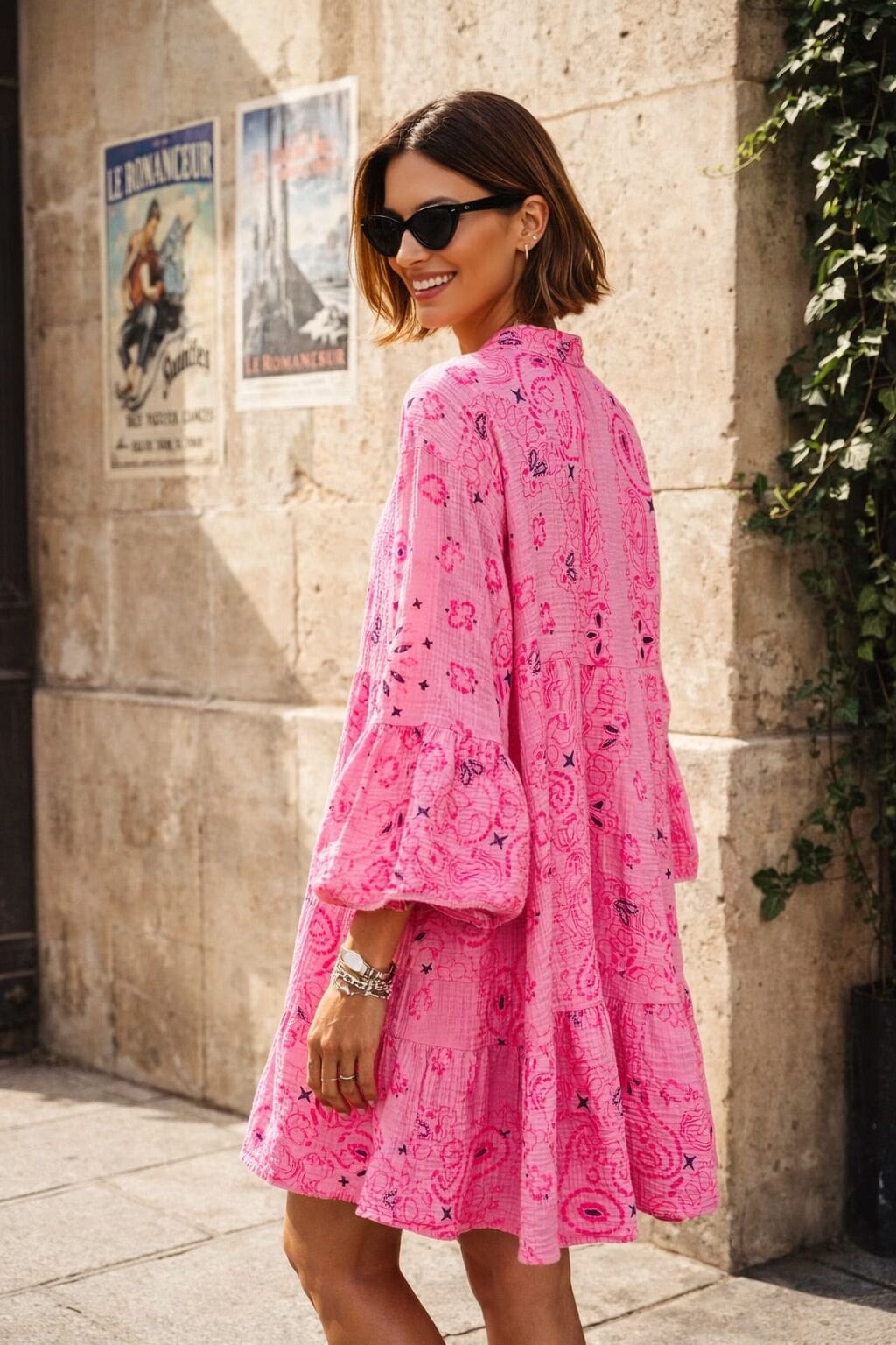THE ISLA ROSA DRESS - NEON PINK Coco Boutique THE ISLA ROSA DRESS - NEON PINK Coco Boutique