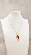 SPICY CHARM CHILLI NECKCLACE Jewellery & Accessories Coco Boutique 