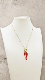 SPICY CHARM CHILLI NECKCLACE Jewellery & Accessories Coco Boutique 