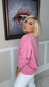 THE AMOUR POP SWEATSHIRT - PINK Sweatshirt Coco Boutique 