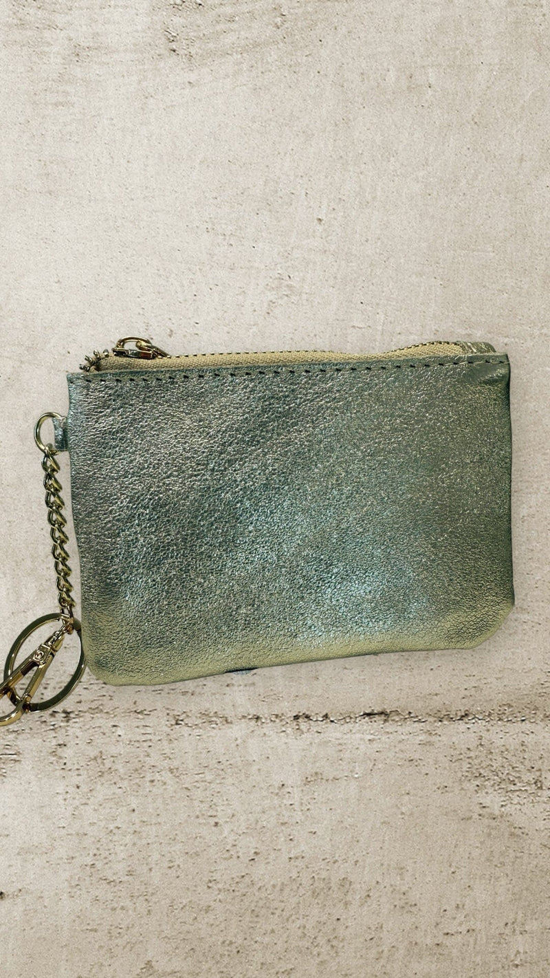 NOVA METALLIC LEATHER PURSE Jewellery & Accessories Aurenna 