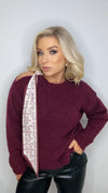 THE BORDEAUX BOW KNIT Knitwear Neline 