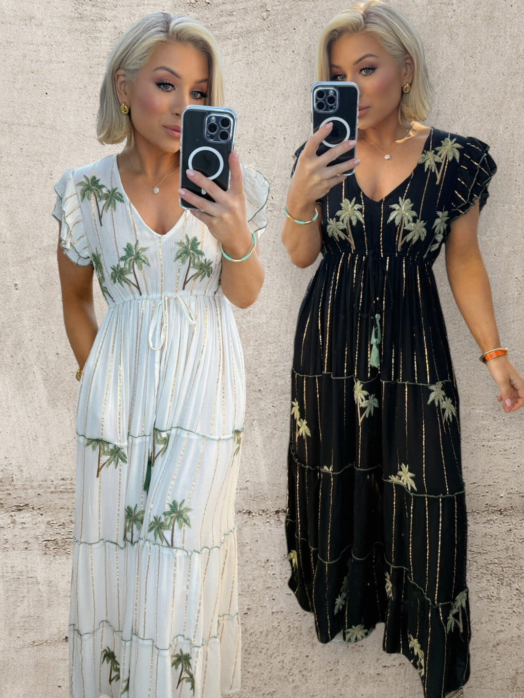 PALMA NIGHTS MAXI DRESS - BLACK Dresses Noeline 
