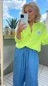 TENCEL SOFT DENIM PALAZZO TROUSERS Bottoms, Jeans & Skirts Coco Boutique 