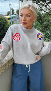 LUCKY VIBES SWEATSHIRT Sweatshirt Goldie S 