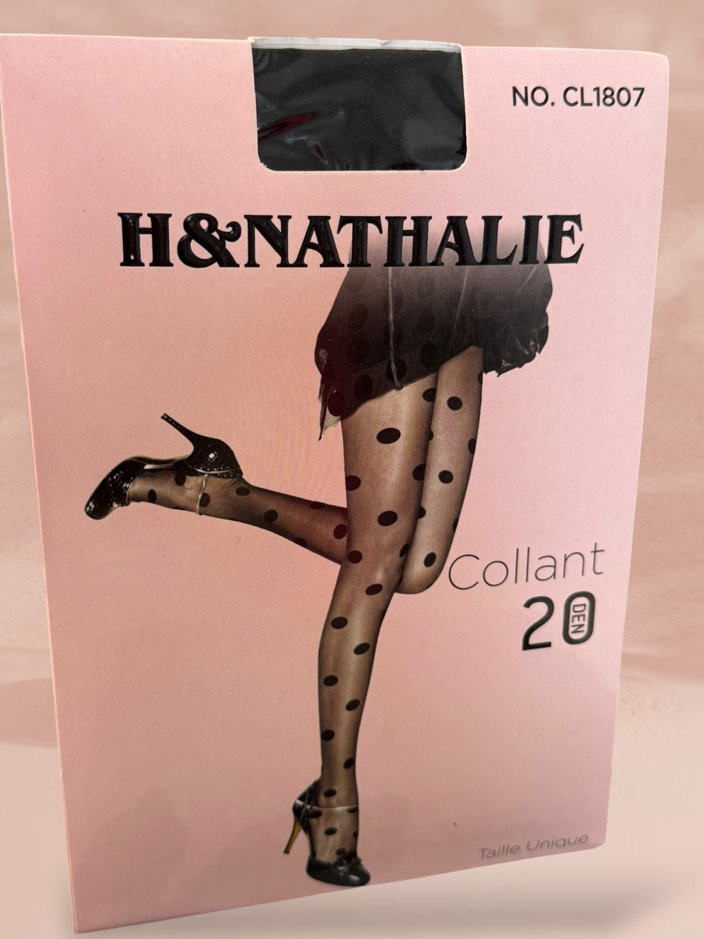 POLKA DOT POP TIGHTS - BLACK Alana 