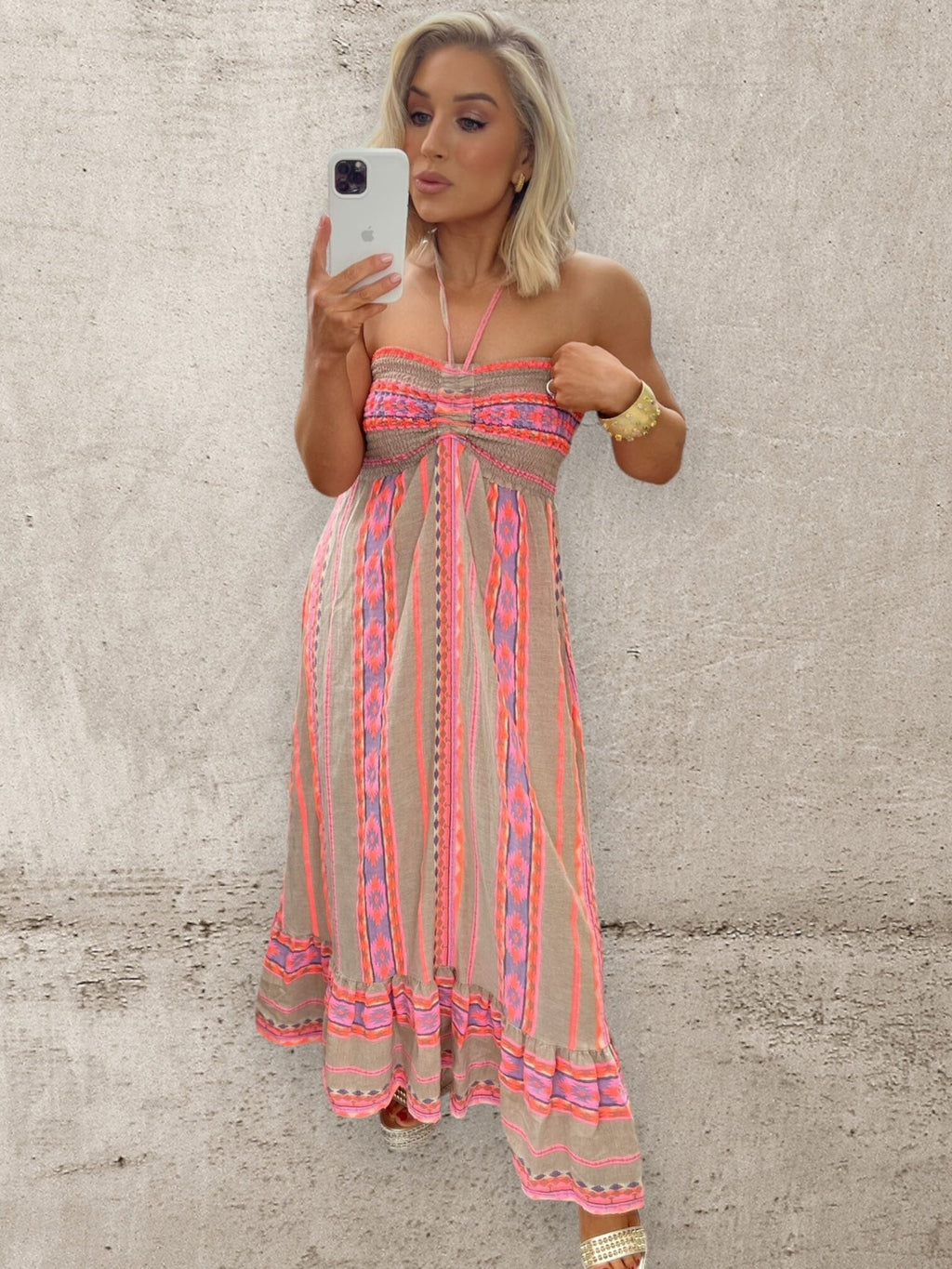 IBIZA GLOW MAXI DRESS Dresses Noeline 