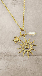 THE SOLANA SUN NECKLACE Jewellery & Accessories Coco Boutique 