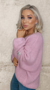THE STARLIGHT KNIT - BABY PINK Knitwear Gigi Lu 