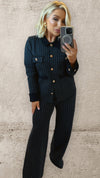 THE MONACO CO ORD - BLACK/NAVY Co-ord set Charmell 