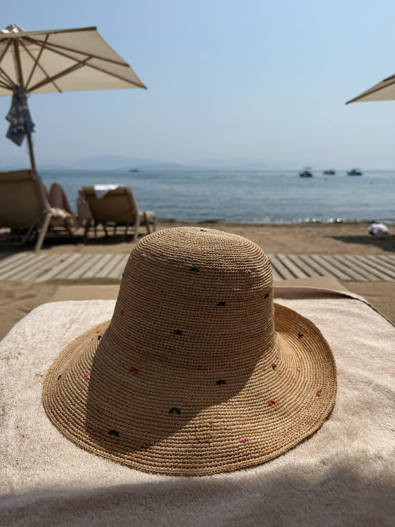 THE RAVELO RAFFIA HAT Coco Boutique 