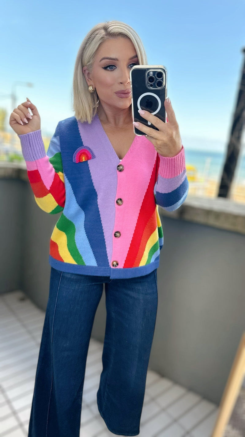 THE RADIANCE RAINBOW CARDIGAN