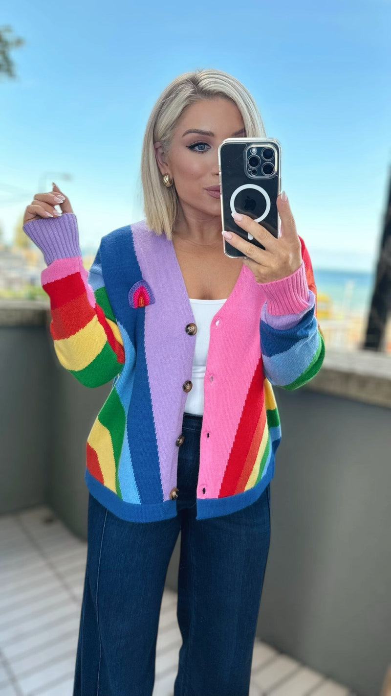 THE RADIANCE RAINBOW CARDIGAN