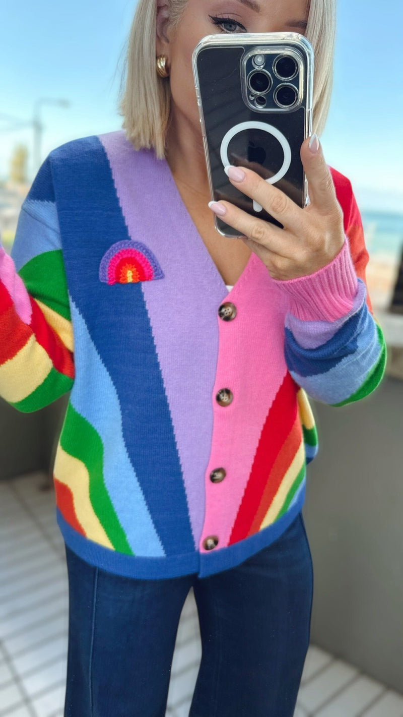 THE RADIANCE RAINBOW CARDIGAN