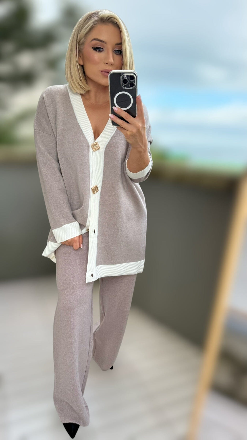 THE MILAN CO-ORD Co-ord set White Piece 
