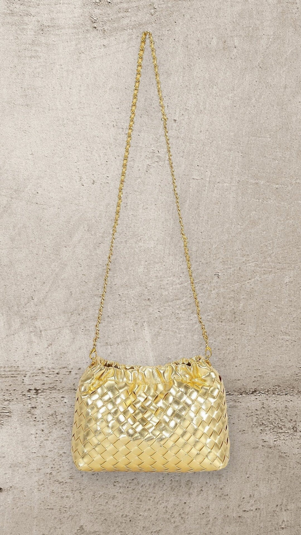 THE VERONA BAG - GOLD Coco Boutique 