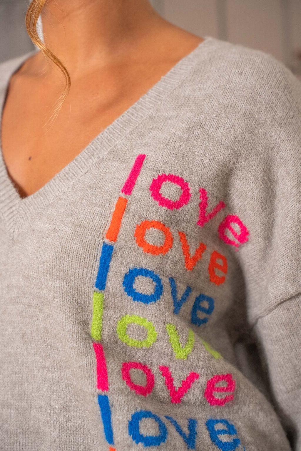 AMY LOVE SWEATER Knitwear Goldie S 