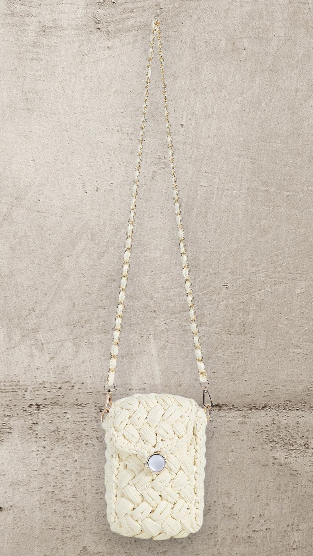 SAVANNAH – CROCHET BAG Jewellery & Accessories Auren Cream 