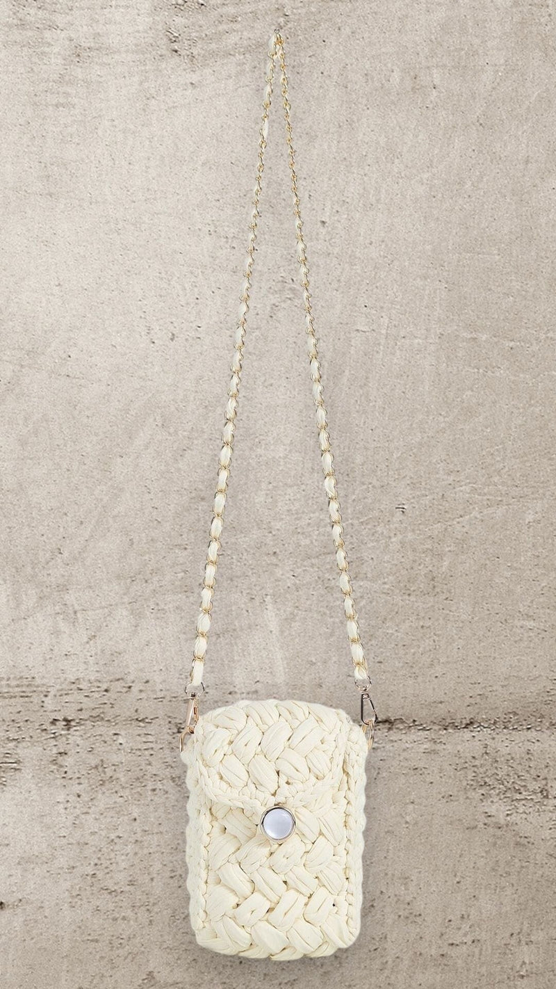 SAVANNAH – CROCHET BAG Jewellery & Accessories Auren Cream 