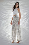 LEAH SNAKE PRINT WIDE LEG PANTS Bottoms, Jeans & Skirts Coco Boutique 