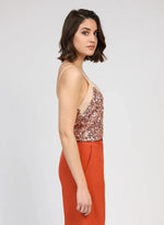 ELLA ELEGANT SEQUIN TOP Tops & Jumpers Agnes 