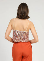 ELLA ELEGANT SEQUIN TOP Tops & Jumpers Agnes 