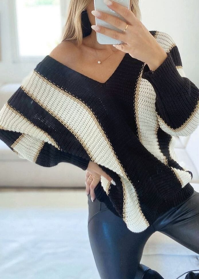 VALENTINA KNIT SWEATER Knitwear Coco Boutique 