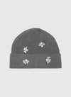 ARLENE GREY CRISTAL BEANIE Jewellery & Accessories Agnes 
