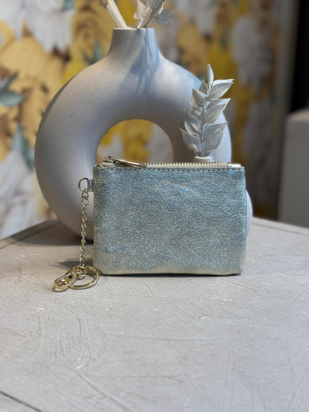 NOVA METALLIC LEATHER PURSE Jewellery & Accessories Aurenna 