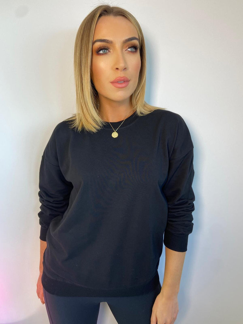 THE BASIC SWEATER - BLACK Tops & Jumpers Privè - Sweater 