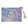 HANNA TIE-DYE SMILEY FACE POUCH - PURPLE TIE DYE Jewellery & Accessories China - Accessories 