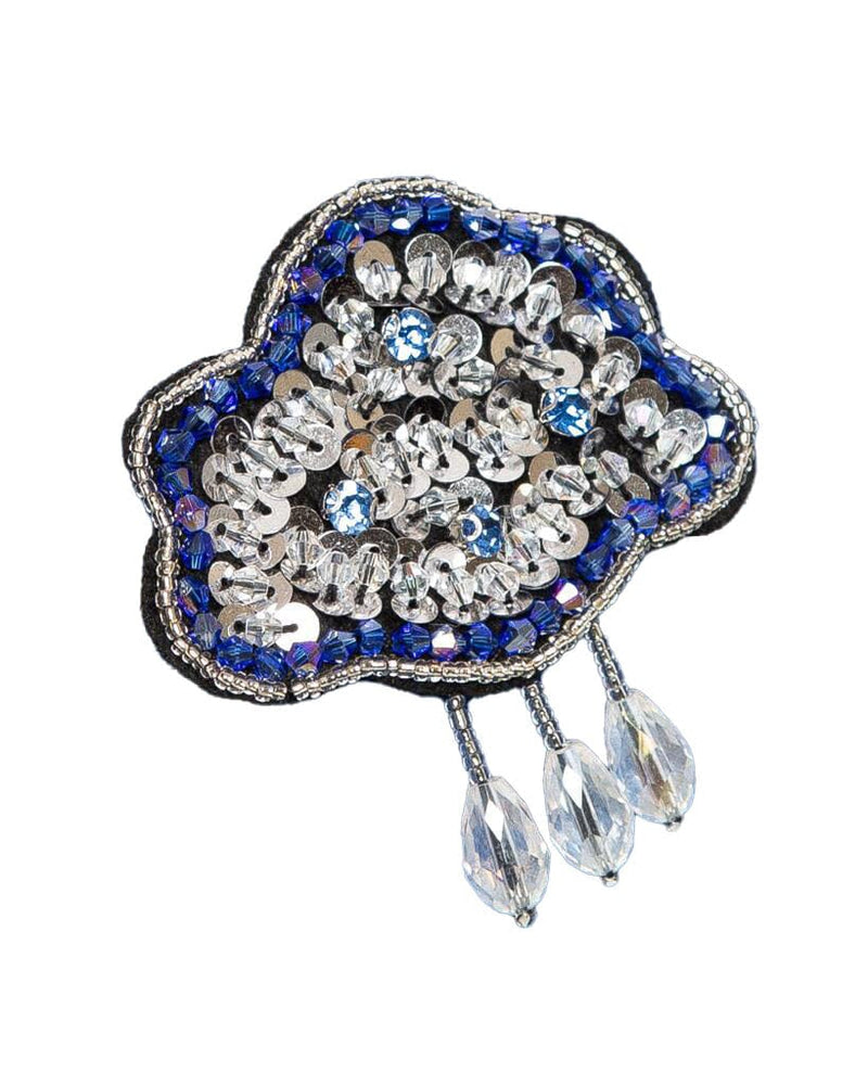 CRYSTAL BROOCH - VARIOUS STYLES Jewellery & Accessories China - Accessories Rain Cloud 