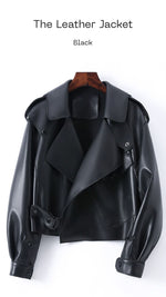 THE LEATHER JACKET - BLACK Coats & Blazers Privè - Coats 