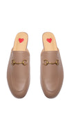 THE LEATHER SLIDER - CAMEL Shoes & Slippers Privè - Slider 