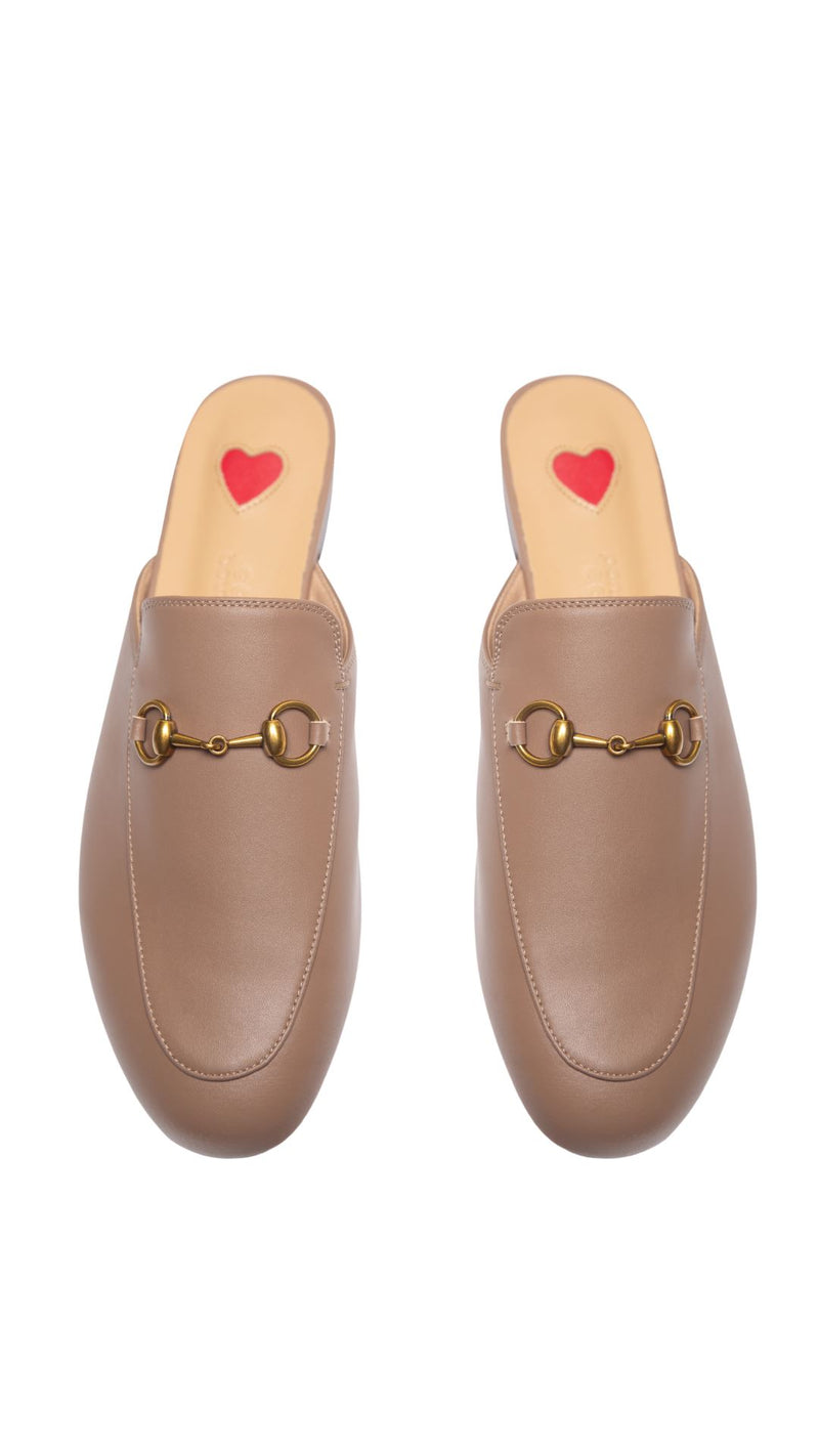 THE LEATHER SLIDER - CAMEL Shoes & Slippers Privè - Slider 