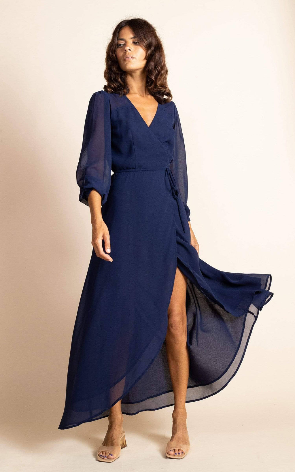 JAGGER MAXI DRESS IN NAVY - Dancing Leopard Dresses Dancing Leopard 